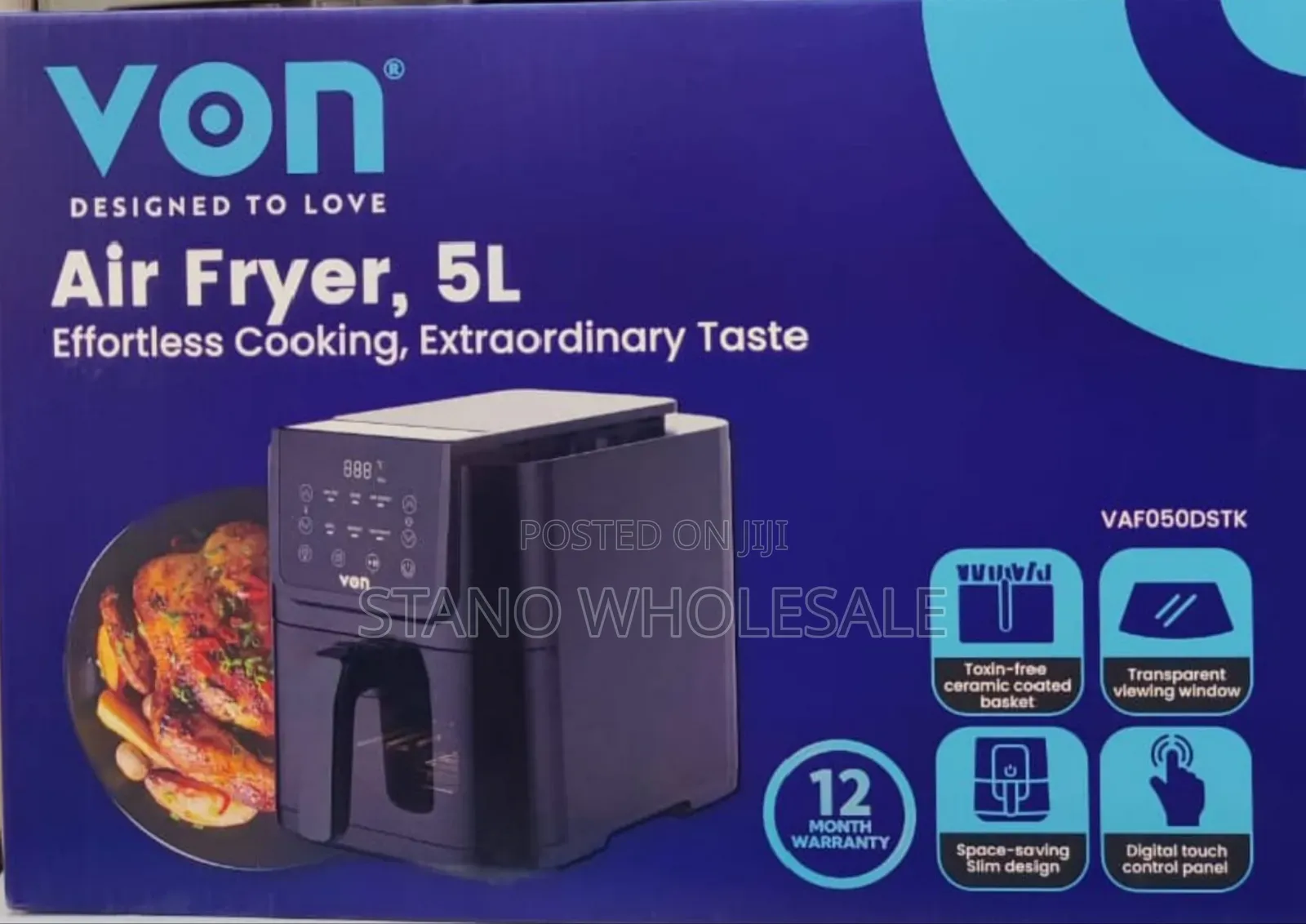 Von 5l Digital Pressure Cooker