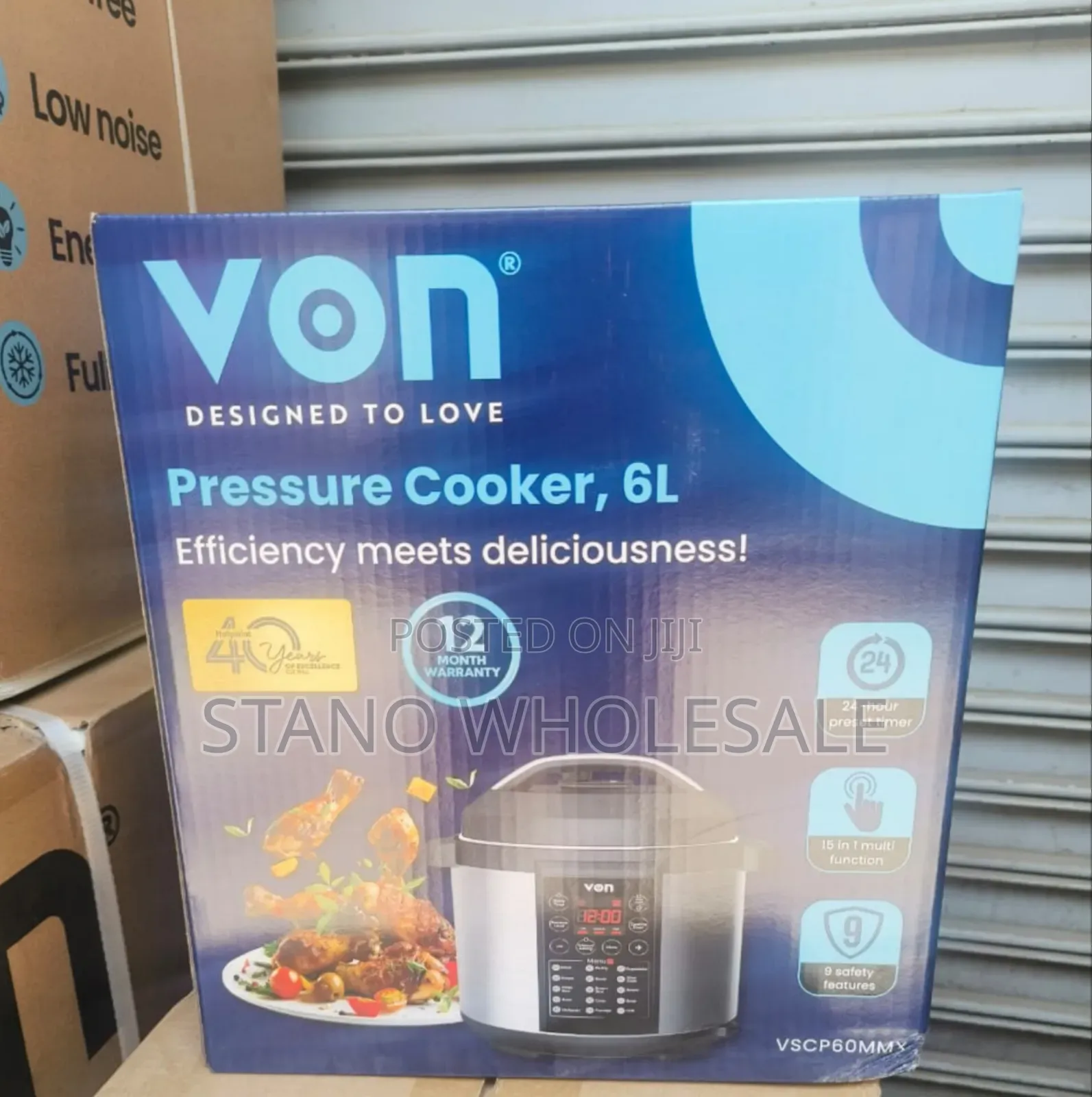 Von 6l Pressure Cooker