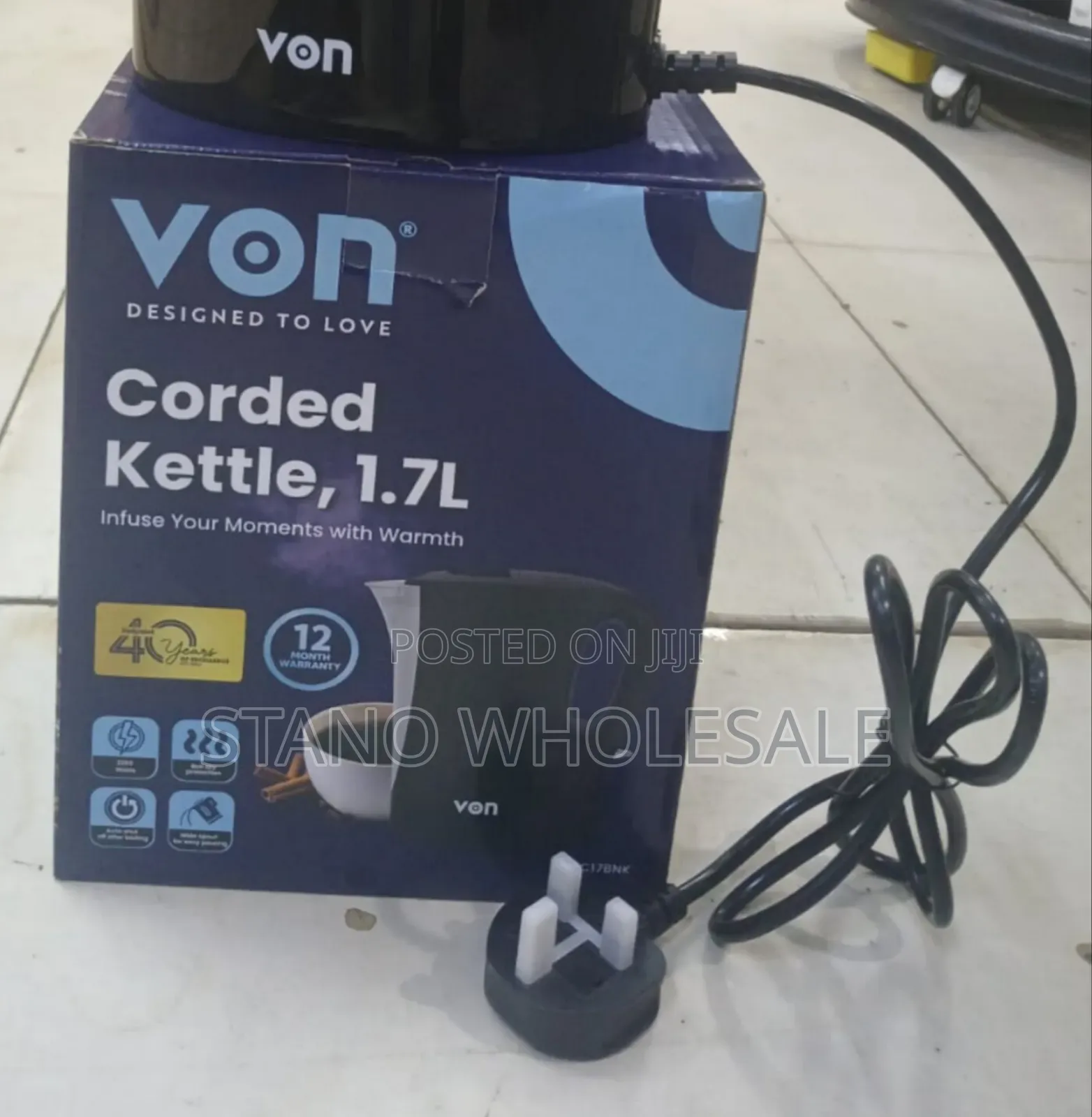 Von Eletric Kettle