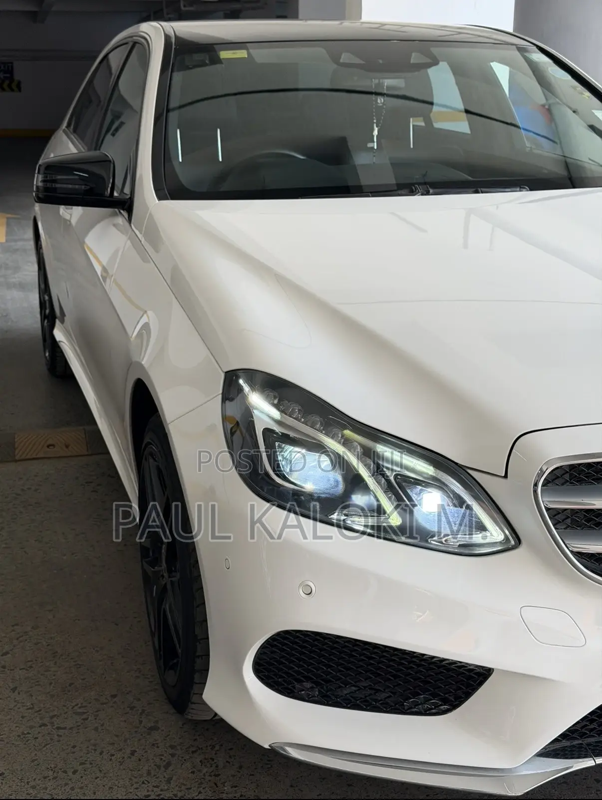 Mercedes-Benz E250 2015 White