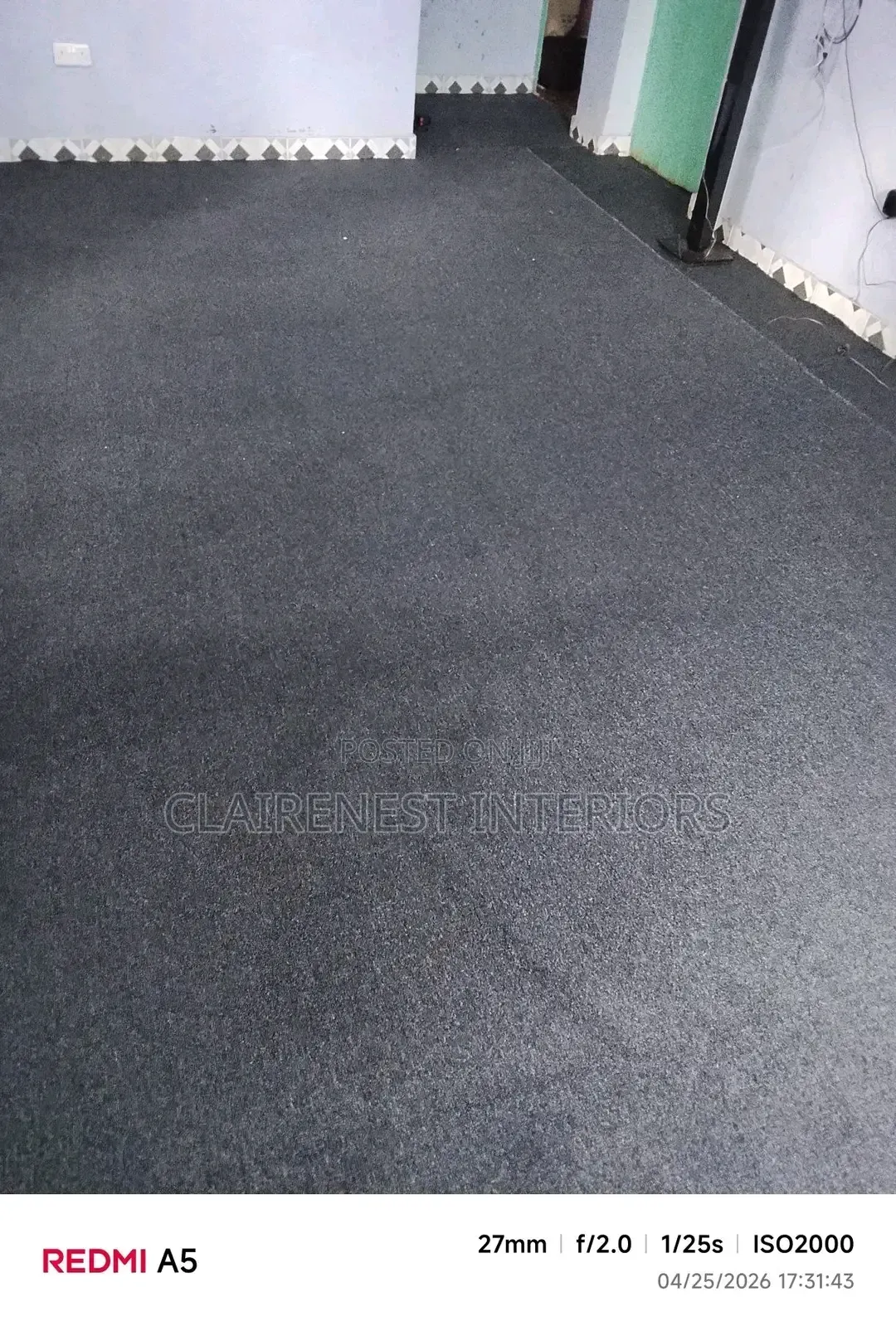 Delta Grey Wall-to-Wall Carpet for Everyday Comfort.