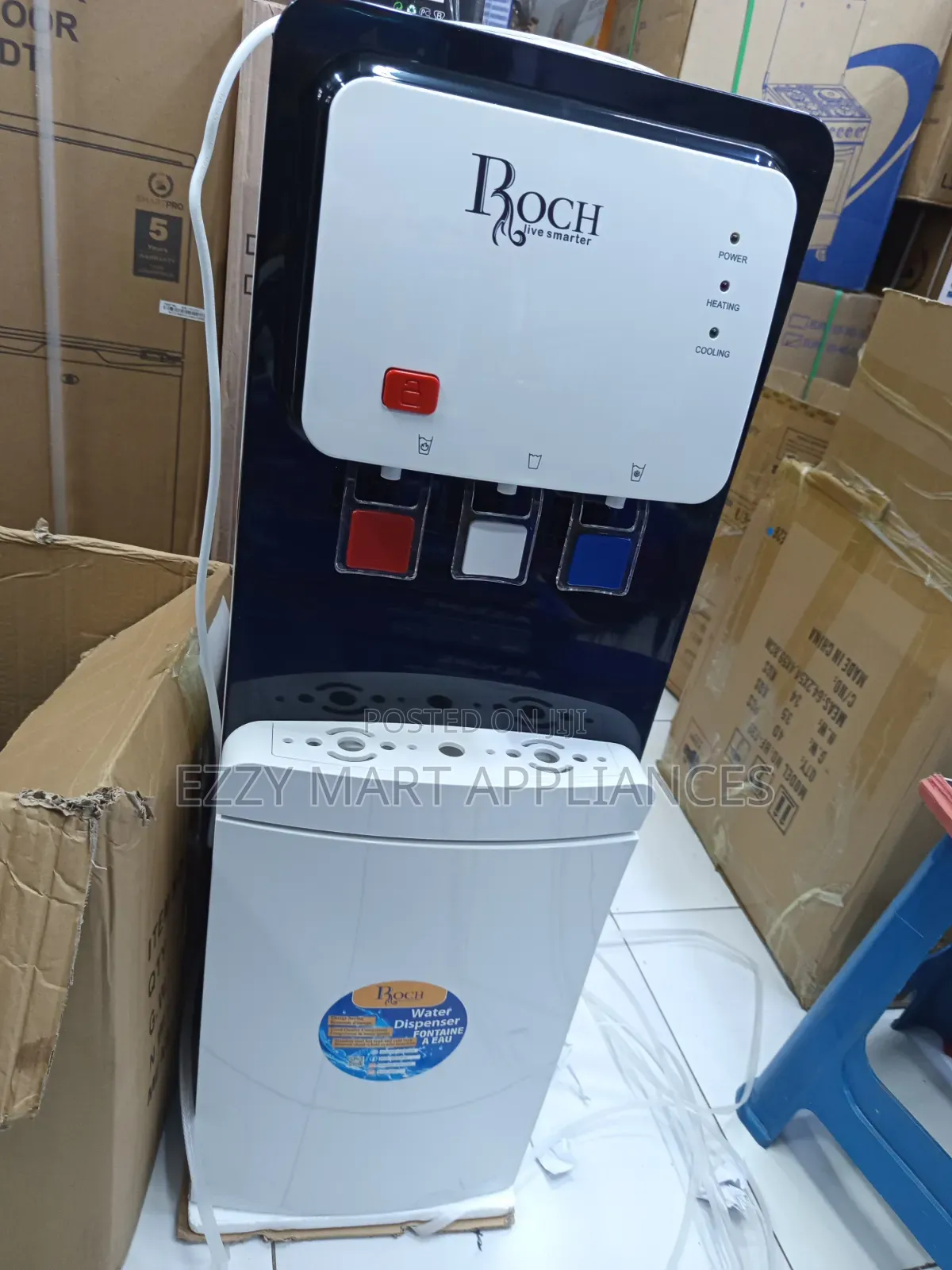Roch Water Dispenser With Compressor (RWD-20C-D(B)