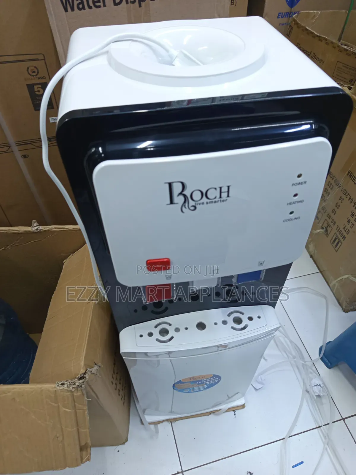 Roch Water Dispenser With Compressor (RWD-20C-D(B)
