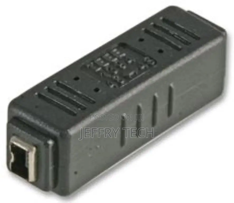 FireWire IEEE 1394 4 Pin Female to Female Plug PC DV-OUT Cable Adapter