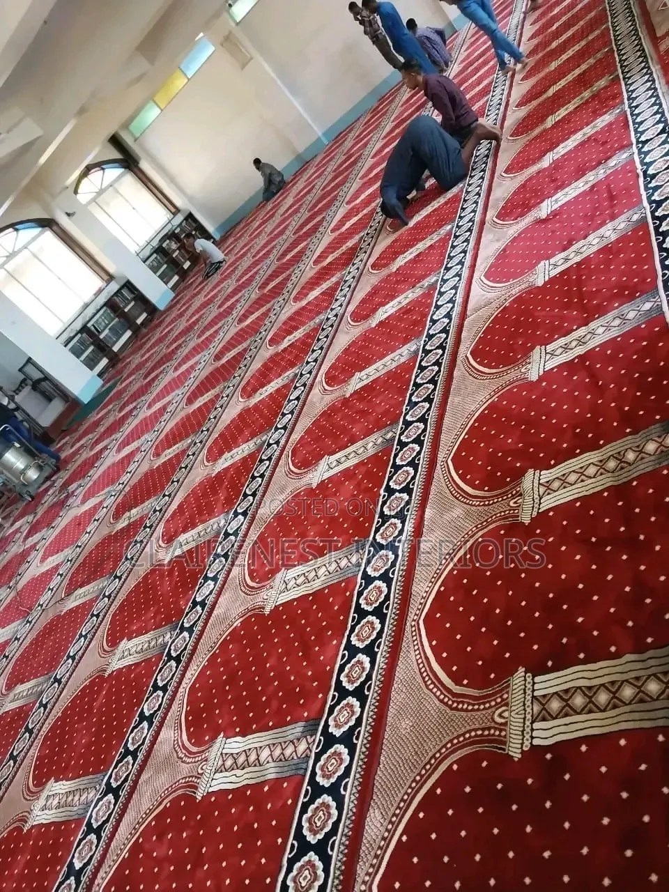 Elegant Flooring for Modern Mosques Wall to Wall Carpet