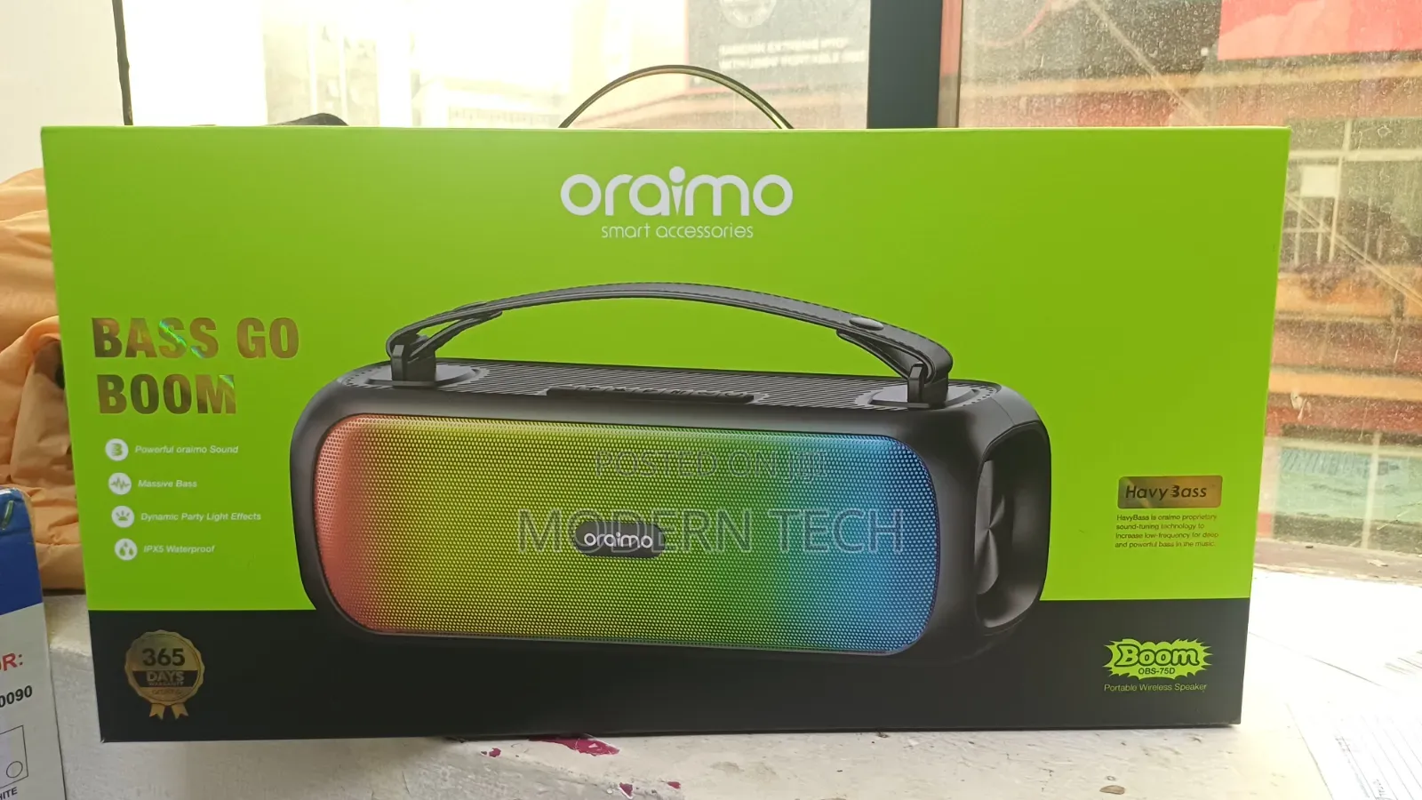 Oraimo Boom 30W Powerful Bass Bluetooth Wireless Speaker