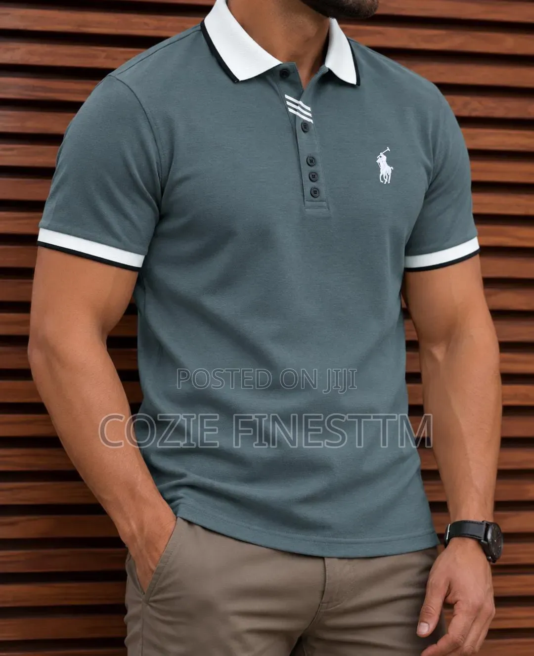 Men's Short Sleeve Cotton Polo Shirts