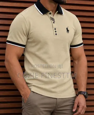 Men's Short Sleeve Cotton Polo Shirts