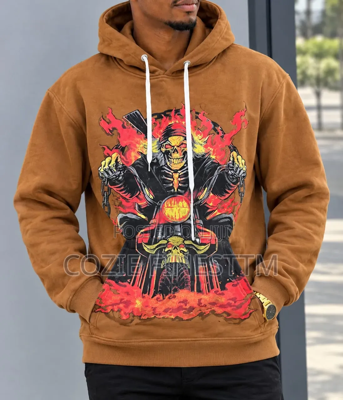 Unisex Heavy Cotton Graffiti Hoodies