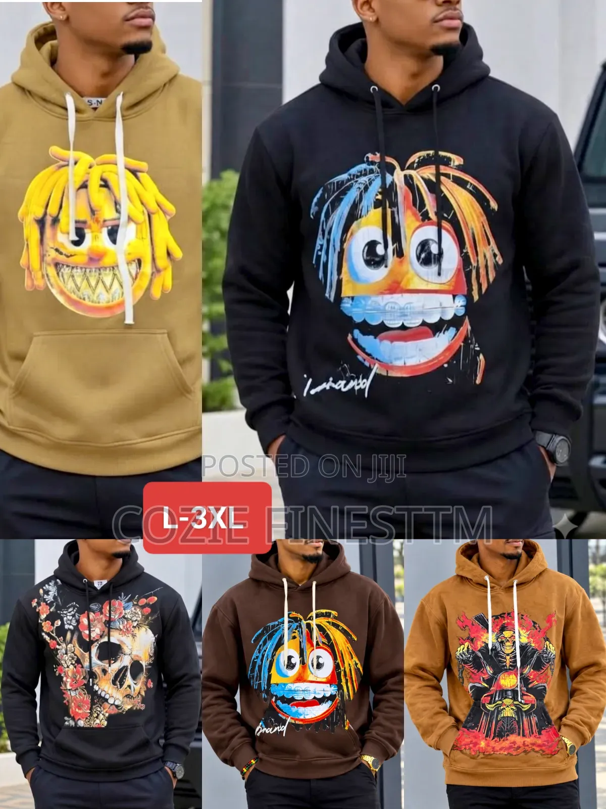 Unisex Heavy Cotton Graffiti Hoodies