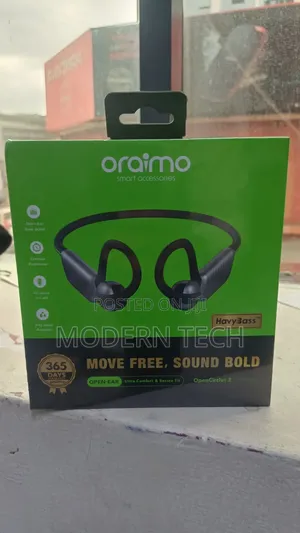 Oraimo OpenCirclet 2 Open-Ear Wireless Bluetooth Earphones