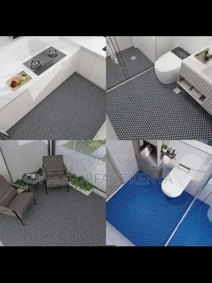 Waterproof Bathroom Floor Mat | PVC Anti Slip Mat 1.2m