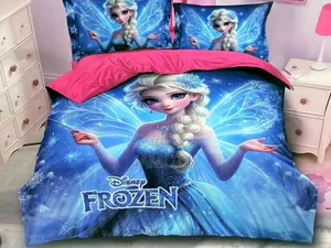 Themed Binded Cartoon Duvet Set - Cl