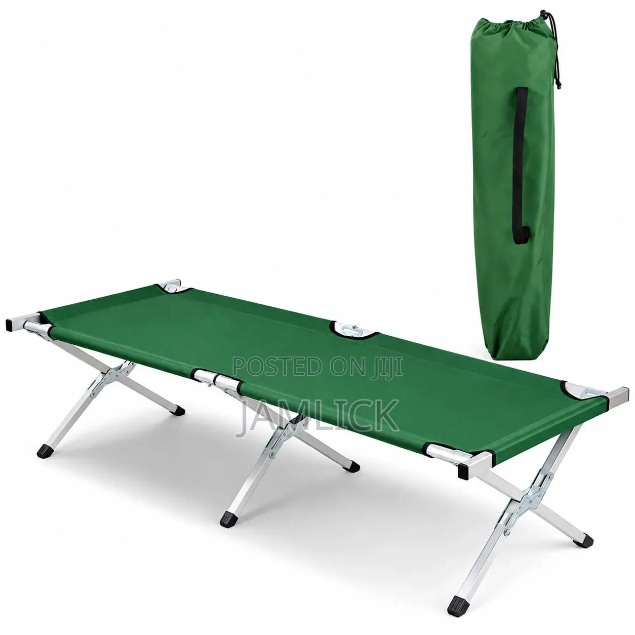 Foldable Camping Bed With Carrier Bag - Sh