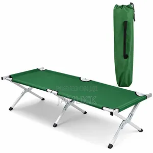 Foldable Camping Bed With Carrier Bag - Sh