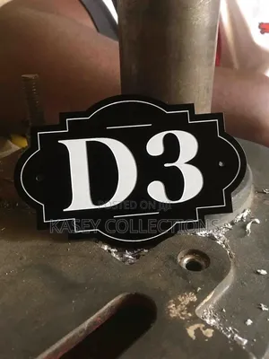 Perspex Door Labels