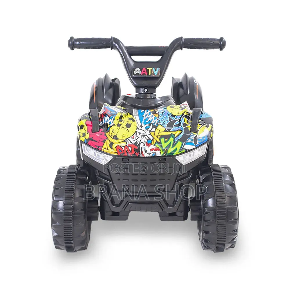 **Graffiti Electric Ride-on ATV Quad Bike for Kids **