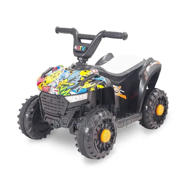 **Graffiti Electric Ride-on ATV Quad Bike for Kids **
