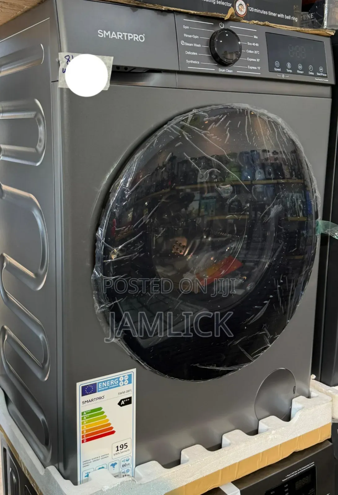 Smartpro Washing Machine – 8kg - Ab