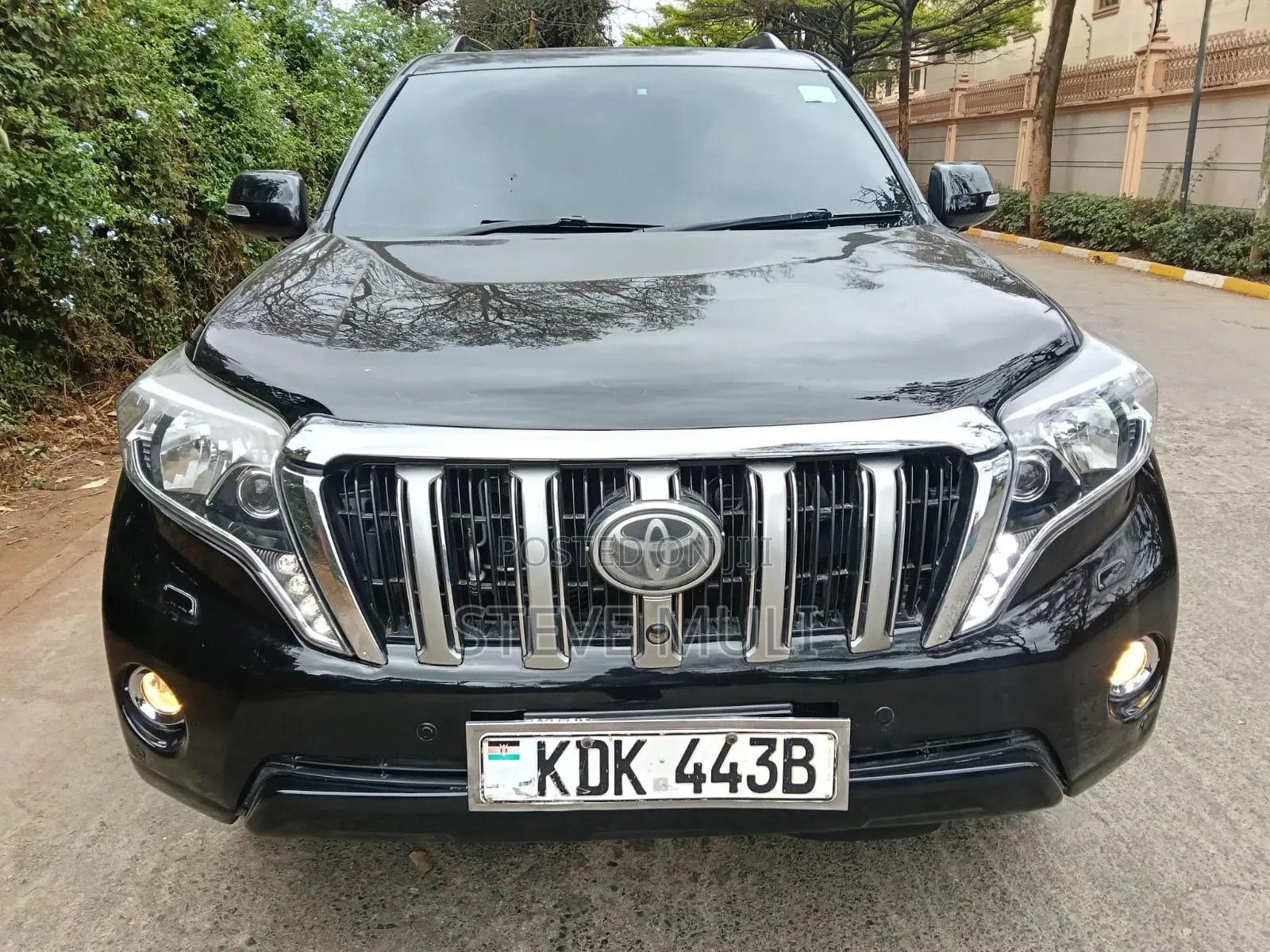 Toyota Land Cruiser Prado 2.8 D-4D 2016 Matt Black