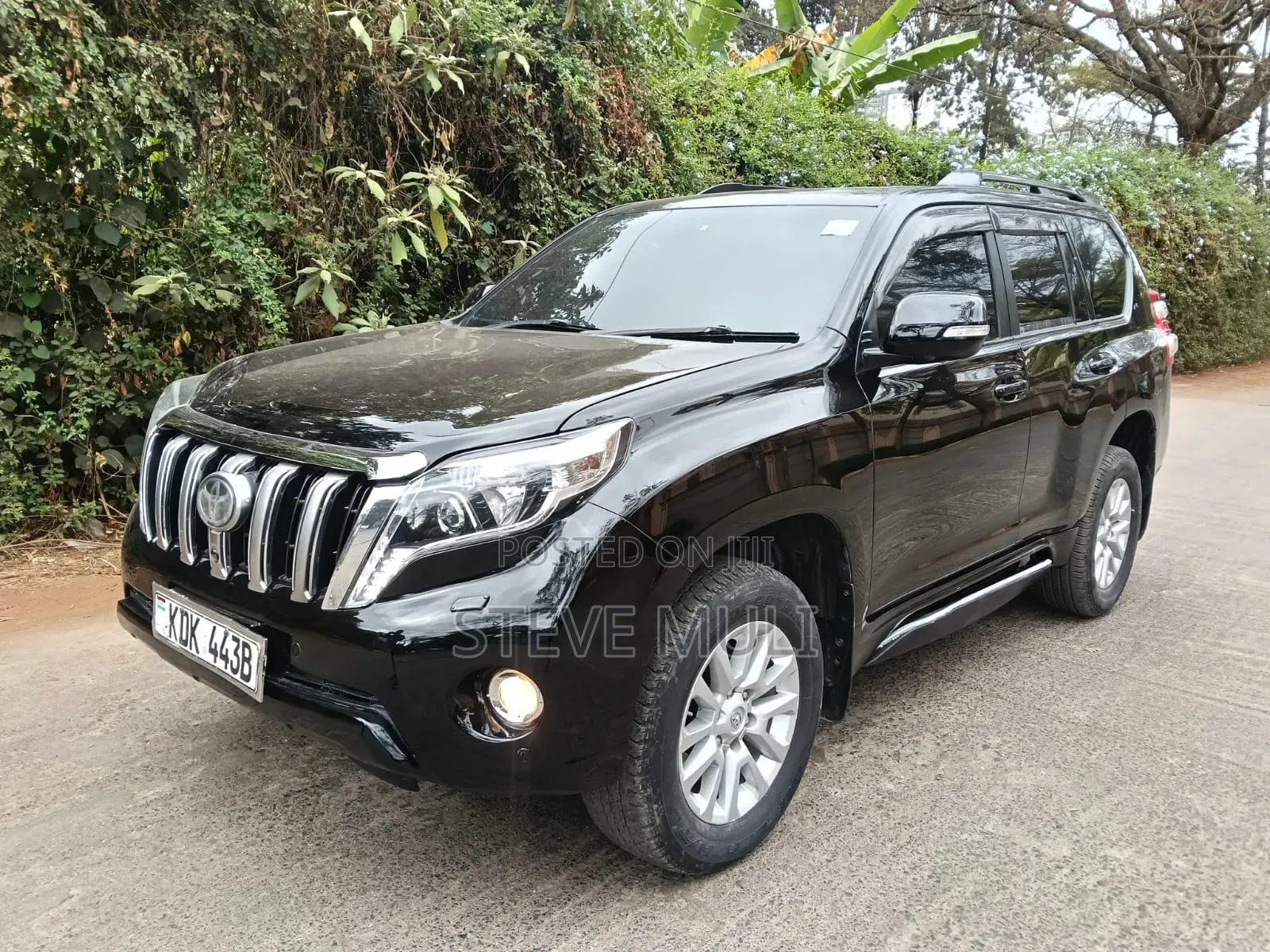 Toyota Land Cruiser Prado 2.8 D-4D 2016 Matt Black