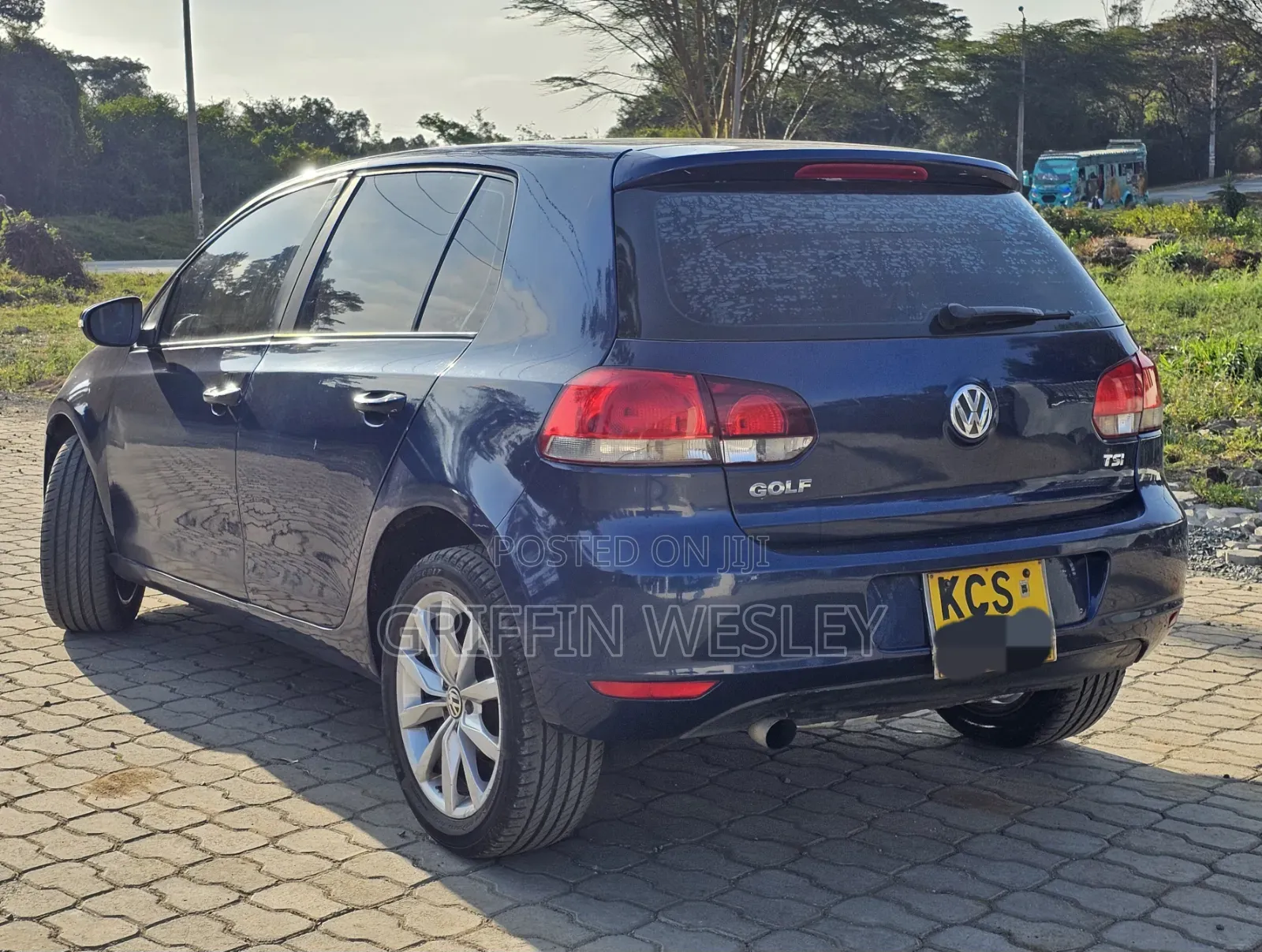 Volkswagen Golf 2011 Blue