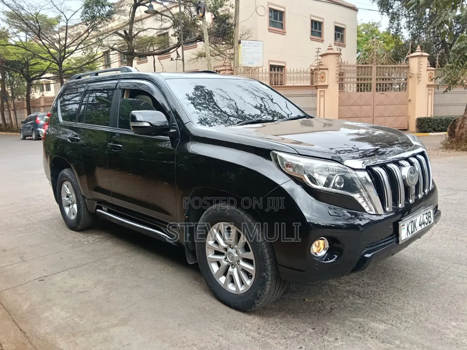 Toyota Land Cruiser Prado 2.8 D-4D 2016 Matt Black