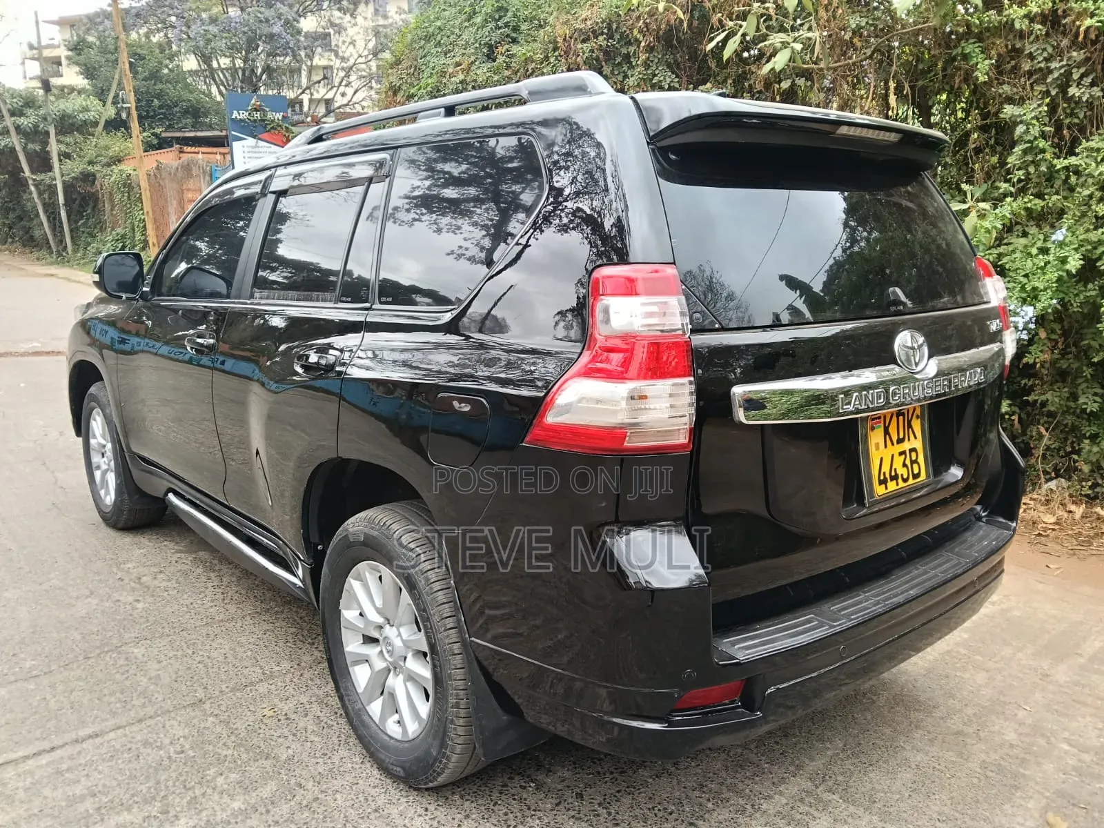 Toyota Land Cruiser Prado 2.8 D-4D 2016 Matt Black