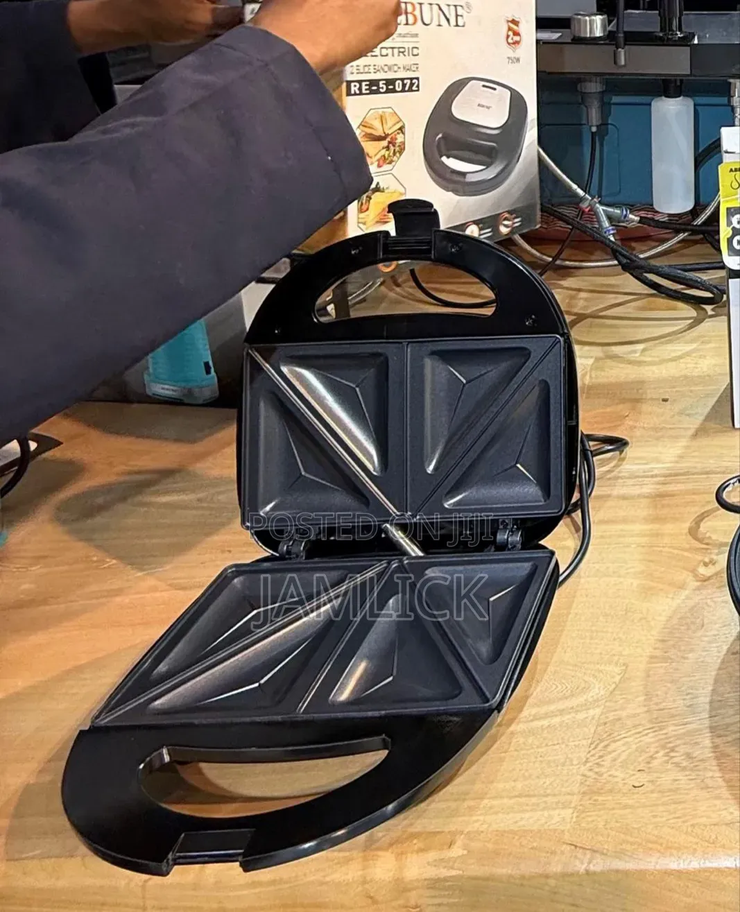 Rebune 2-Slice Sandwich Maker - Ab