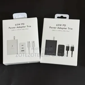 65w Samsung Adapter Trio
