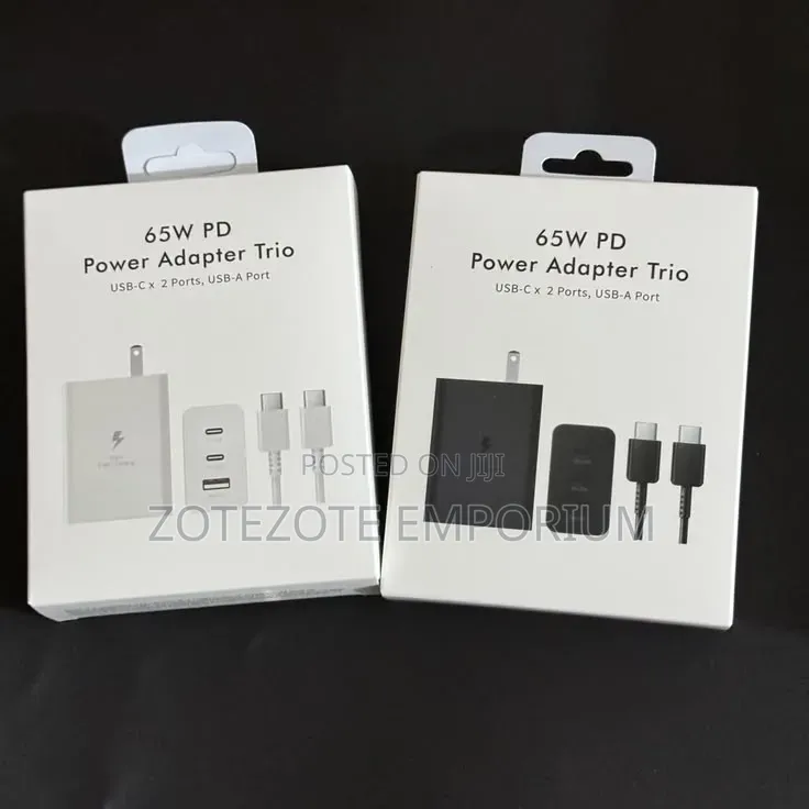 65w Samsung Adapter Trio
