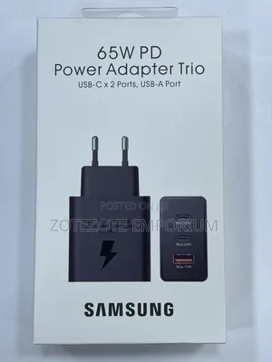 65w Samsung Adapter Trio
