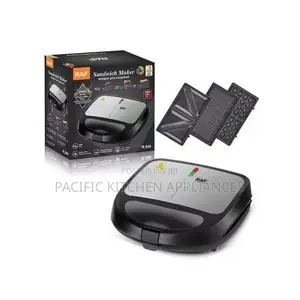 RAF Multifunctional Sandwich Maker, 3 in 1 -Waffle Maker,