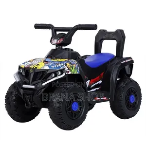 Graffiti Kids Electric Battery-Powered ATV Quad 