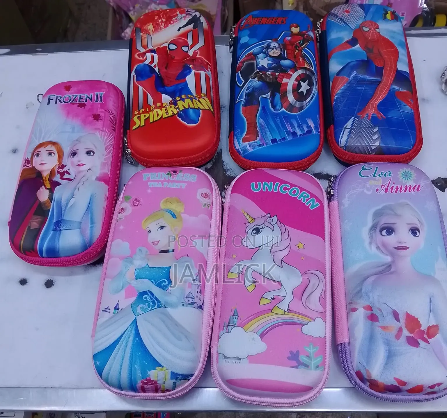 3D Cartoon Themed Pencil Cases - Km