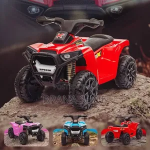 **Battery-Powered Electric Ride-on ATV Quad Bike – Red **
