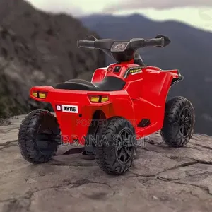 **Battery-Powered Electric Ride-on ATV Quad Bike – Red **