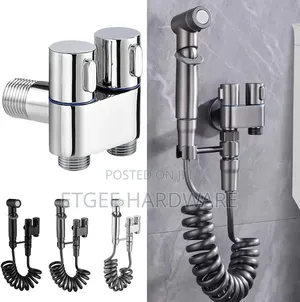Arabic Shower With Valve and Holder All Colours