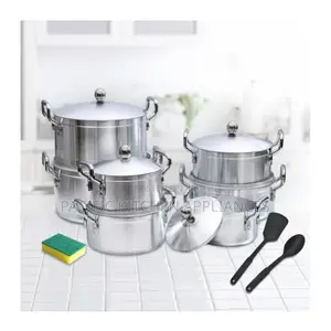 TC 17 Pieces Heavy Aluminium Cooking Pot Sufuria Set