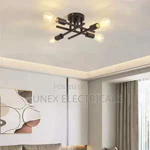 Dining Living Room Frequency Ceiling Light Household 4bulbs