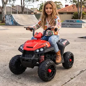 **Red Kids Battery Electric Ride-on Quad Bike **