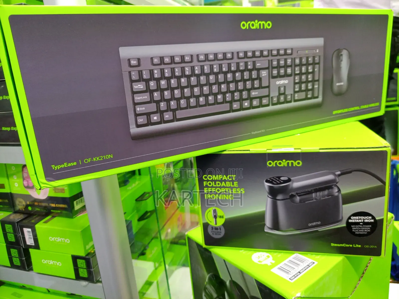 Oraimo TypeEase Wireless Computer Keyboard Mouse Set