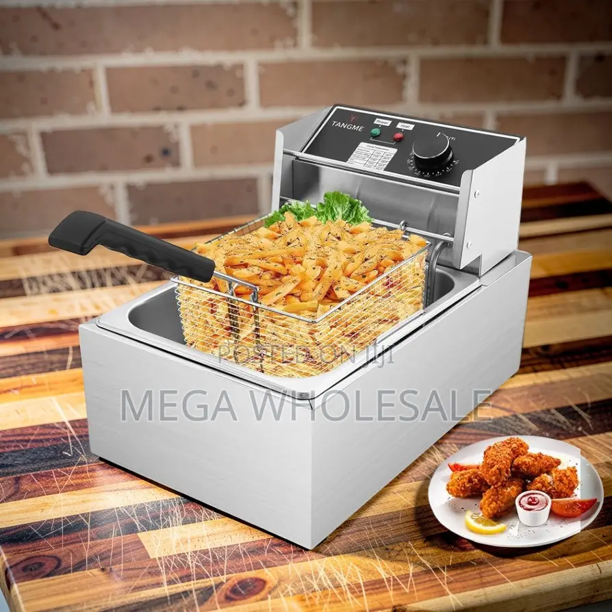 Trade Prices Durable Build 4l/6l/10l Electric Single Tank Deep Fryers