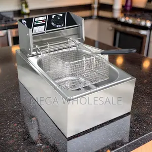 Bulk Prices Safe Operation 4l/6l/10l Electric Single Tank Deep Fryers