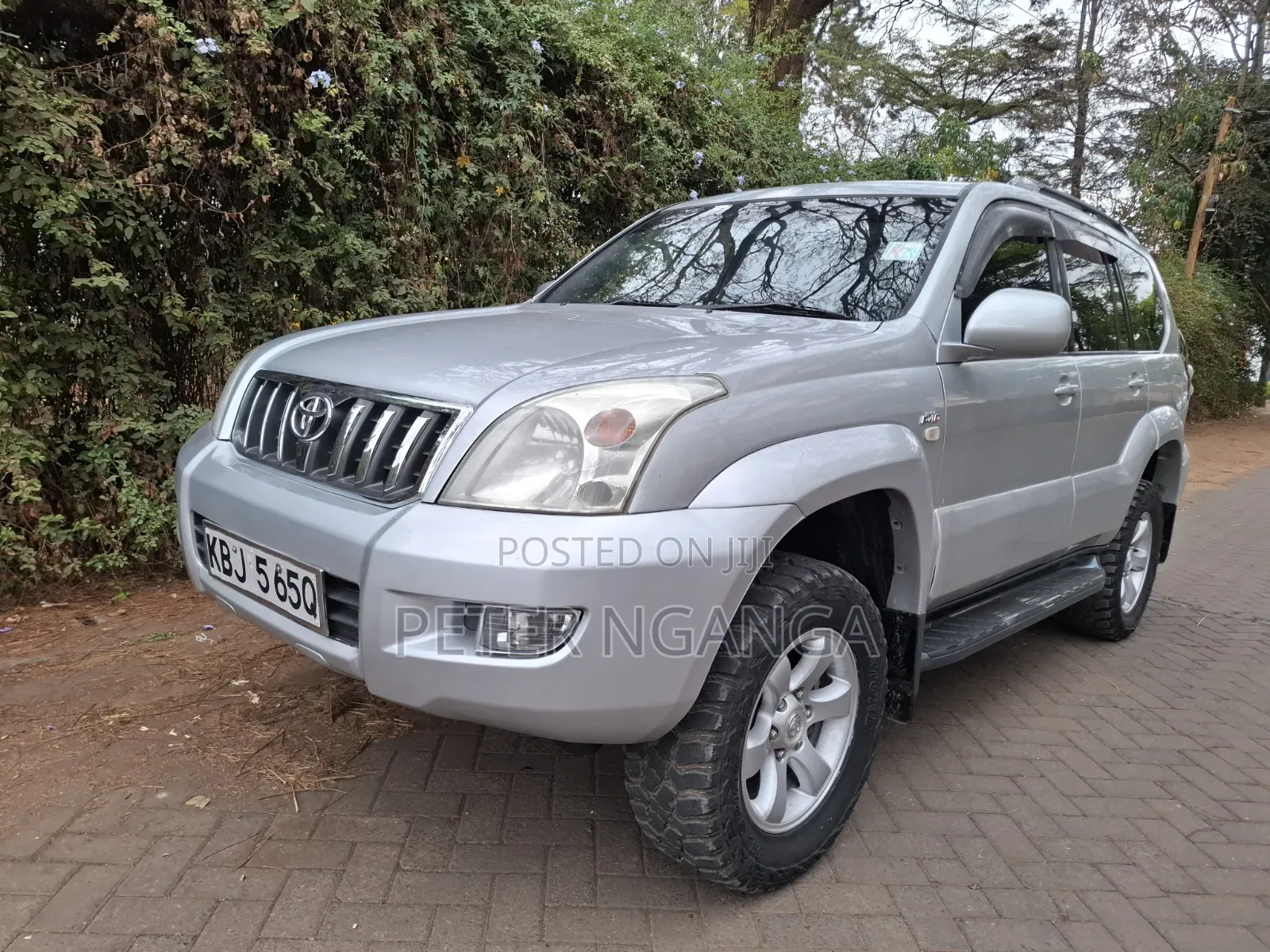 Toyota Land Cruiser Prado 3.0 D-4D 5dr 2004 Silver
