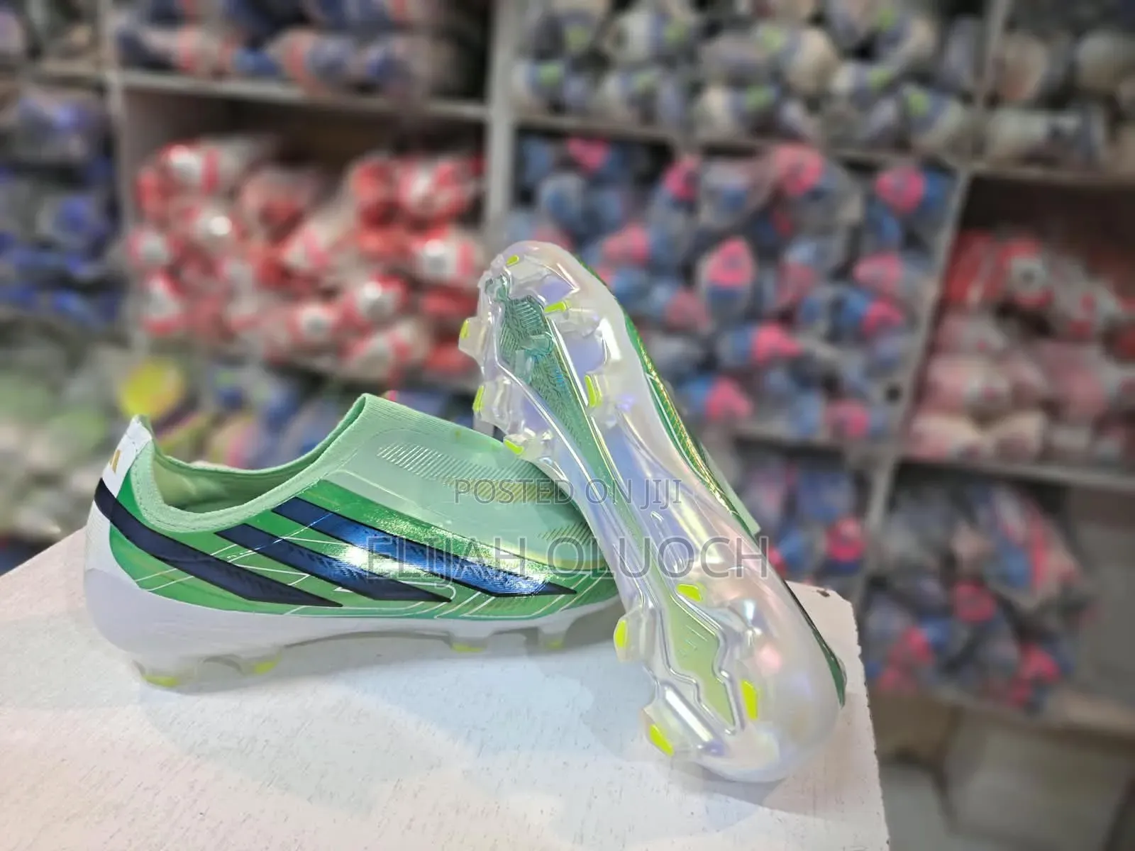 Adidas F-50 Hyperfast Elite Laceless FG Pulse Mint