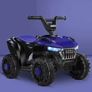 **Battery-Powered Electric Ride-on ATV Quad Bike – Blue **