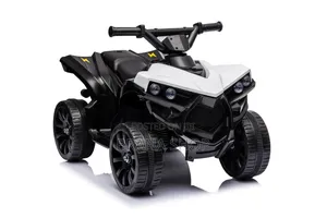 **Battery-Powered Electric Ride-on ATV Quad Bike – White **