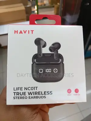 The Havit Life NC01T (TW984) True Wireless Stereo Earbuds in Black