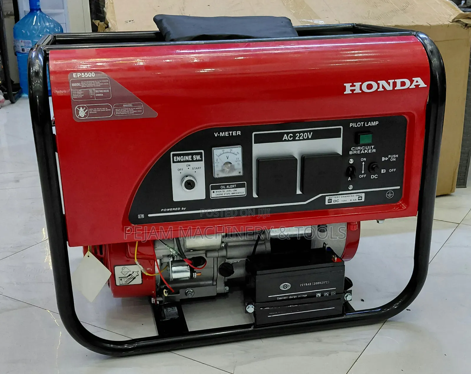 EP5500 Honda 5kva Petrol Powered Keystart